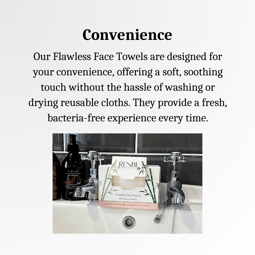 Flawless Face Towels Travel - Renbe UK